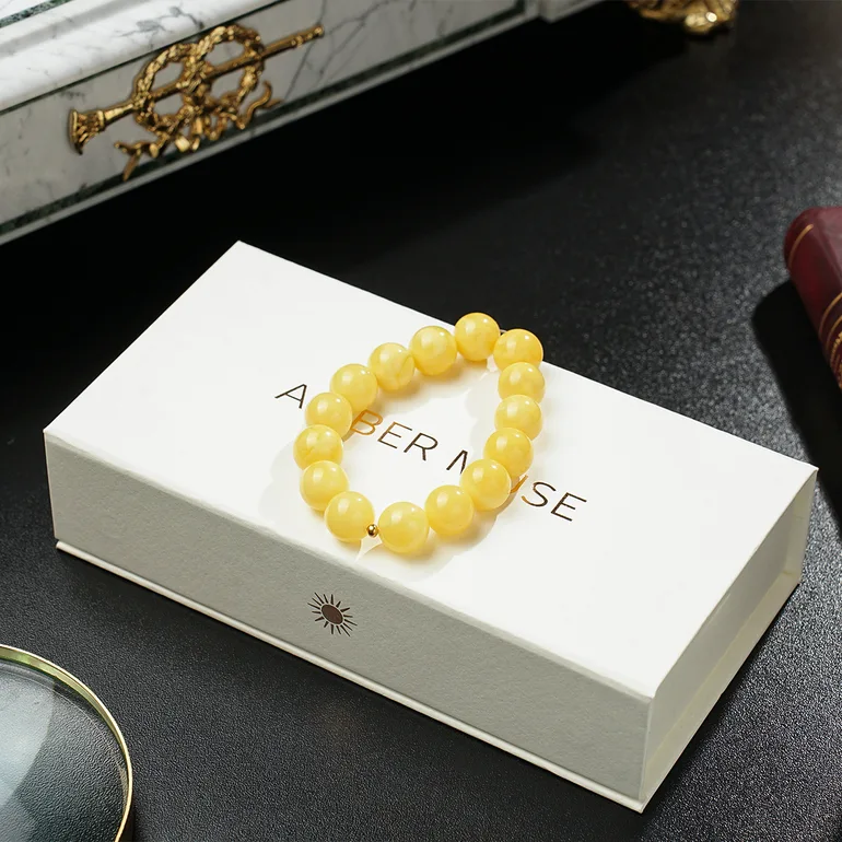 Бурштиновий браслет «Сонце» від Amber Muse