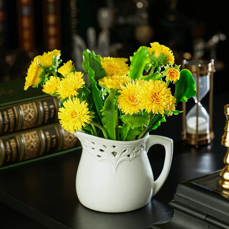 Декоративные одуванчики Flora Moderling из холодной фарфора