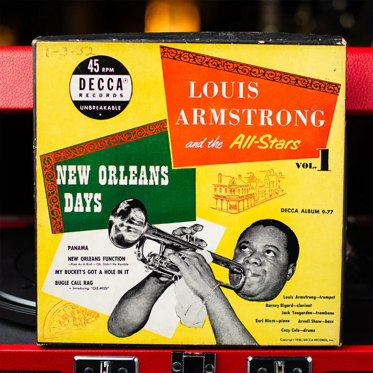 Виниловая пластинка Louis Armstrong And The All Stars – New Orleans Days (1950)