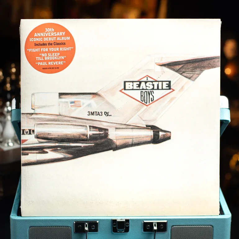 Вінілова платівка Beastie Boys — Licensed To Ill (видання 1986 року)