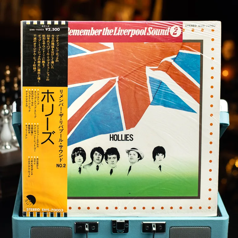 Винтажная виниловая пластинка The Hollies — Remember The Liverpool Sound