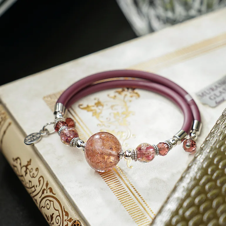 Браслет Eudaimonia из муранского стекла (миллефиори)