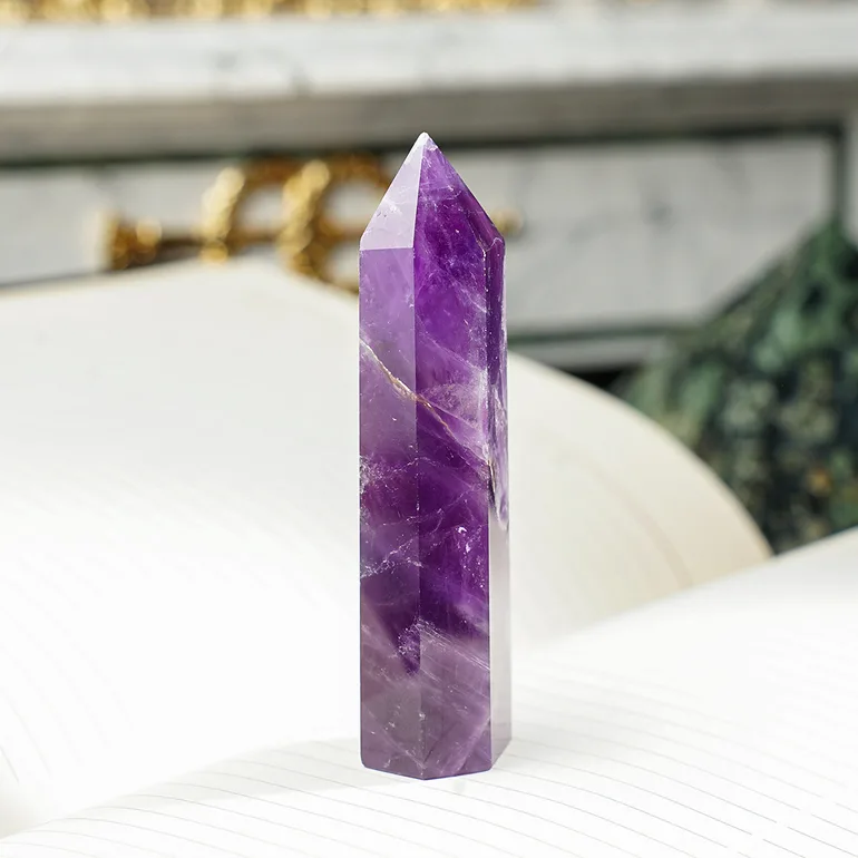 Обелиск из аметиста Siren от Stone Art Designe (49 г) — камень спокойствия