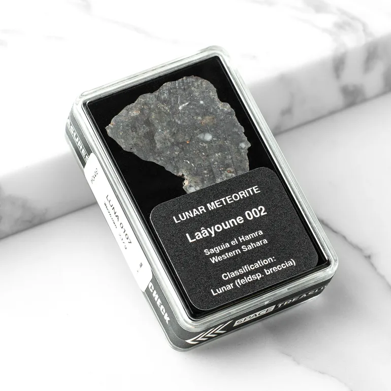 Місячний метеорит Laâyoune 002 — сертифікований зразокbreccia