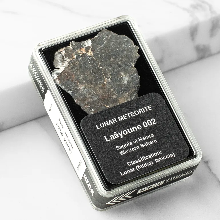 Місячний метеорит Laâyoune 002 — сертифікований зразок breccia