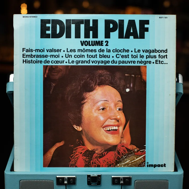 Виниловая пластинка Edith Piaf — Volume 2, 1983 год выпуска