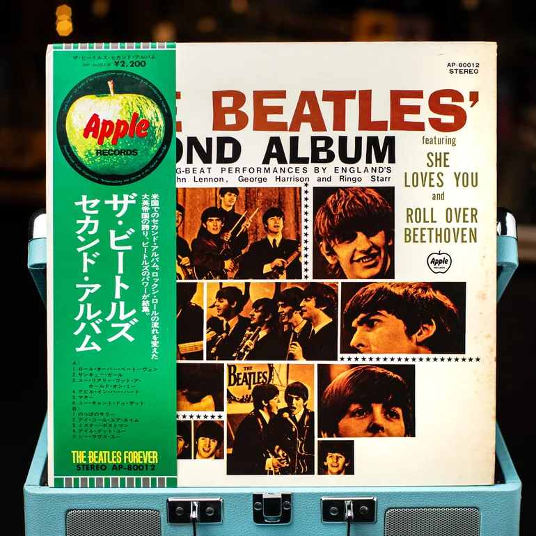 Вінілова платівка The Beatles' Second Album, видання 1964 року