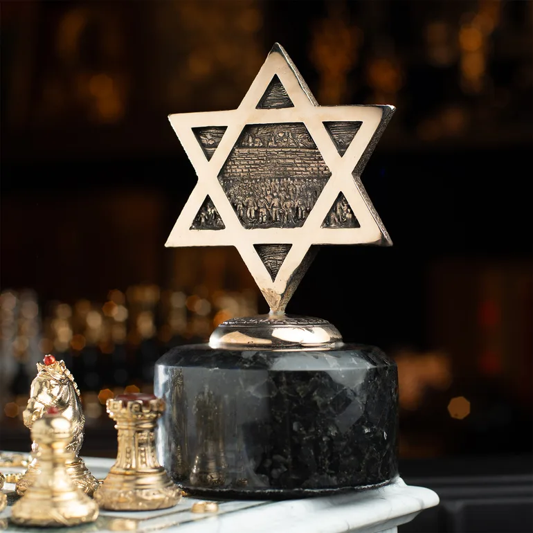 Бронзова статуетка «Давидова зірка» від В'ячеслава Аглоткова, 18 см