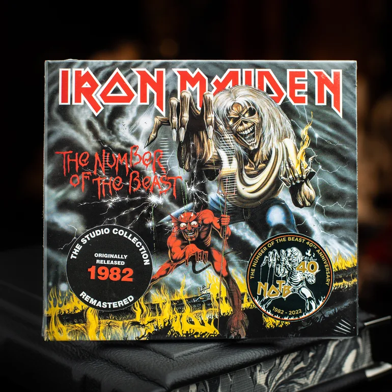 CD Iron Maiden – The Number Of The Beast (новітнє видання)
