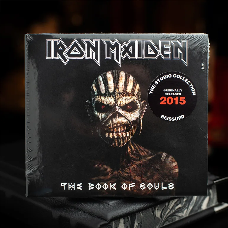 Iron Maiden – The Book Of Souls (2015) CD-диск