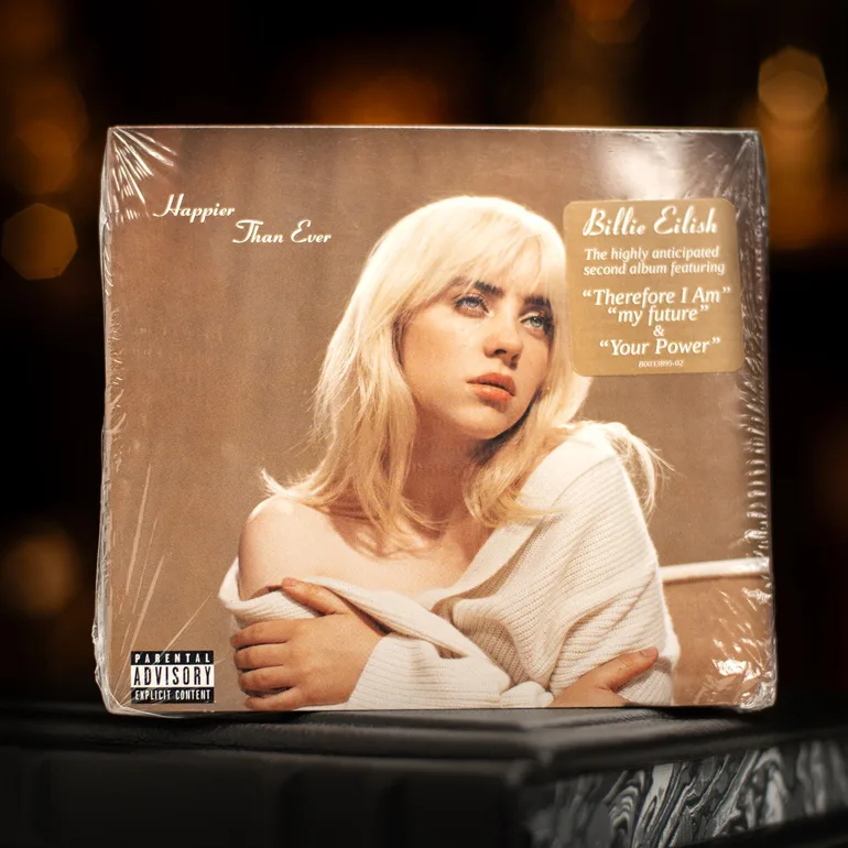 CD-диск Billie Eilish — Happier Than Ever (2021)