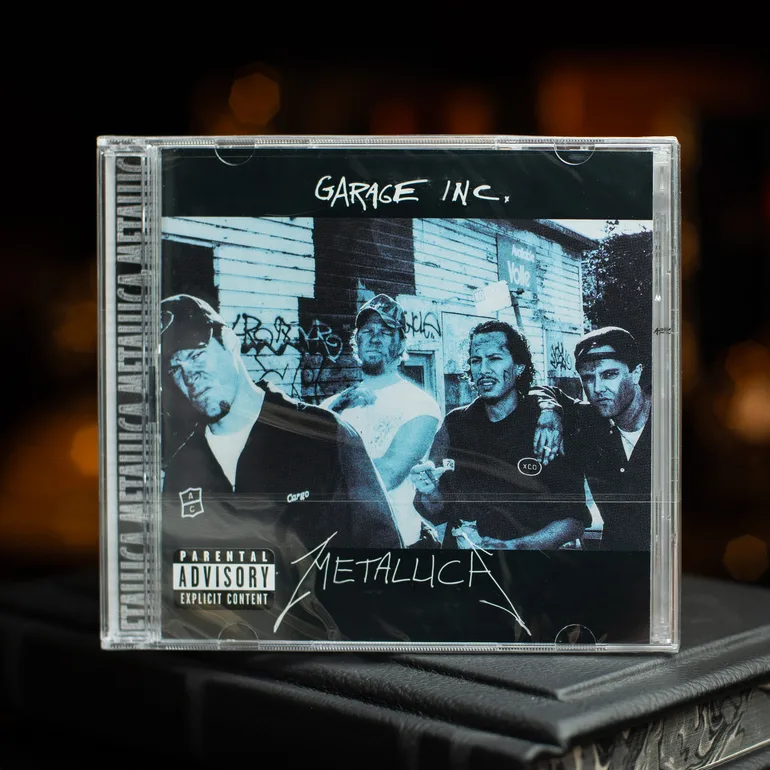 CD Metallica – Garage Inc. (1998): подвійний альбом кавер-версій та ранніх записів