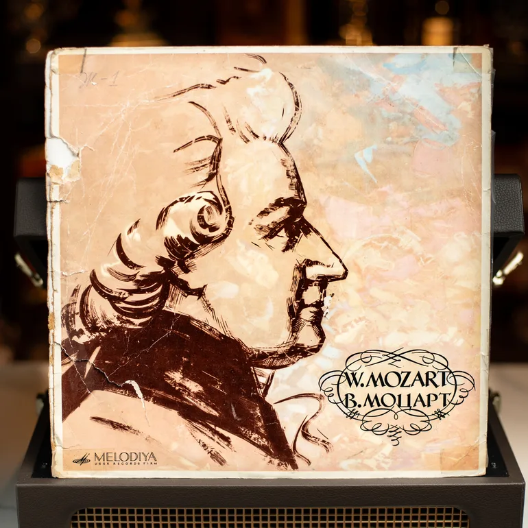 Вінтажна вінілова платівка W. Mozart – Requiem (1959)