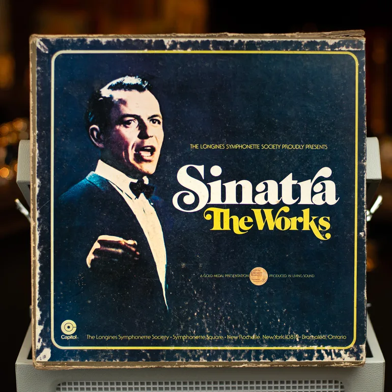 Бокс із 10 вінілових платівок Sinatra – The Works (1973)