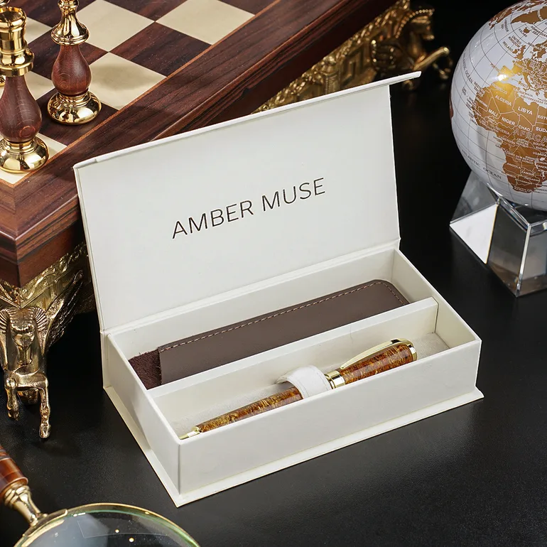 Позолоченная ручка «Дипломат» Amber Muse