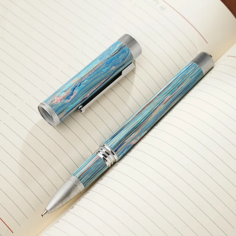 Ручка-ролер Montegrappa «Зодіак – Телець» зі смоли та нержавіючої сталі