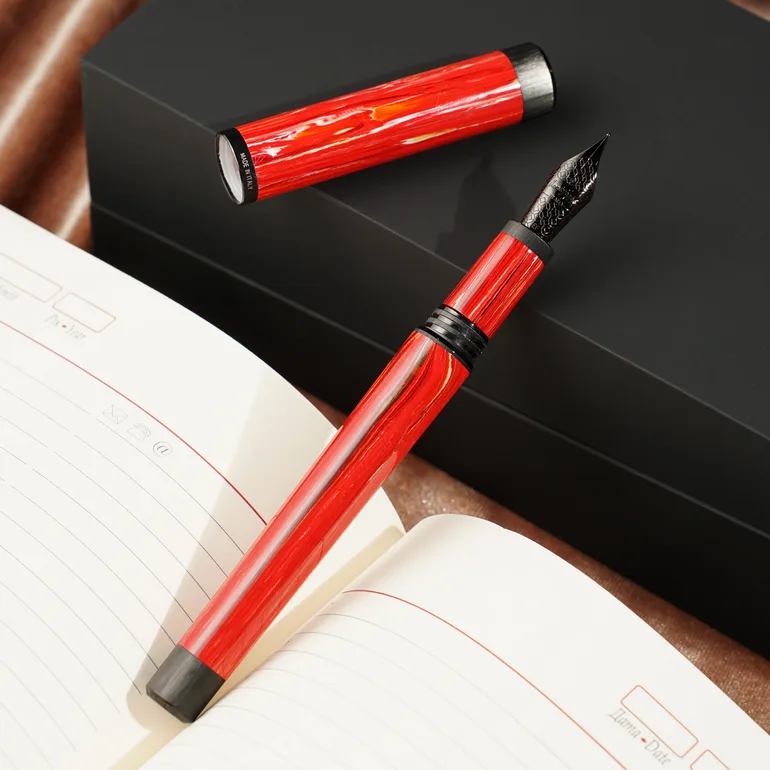 Ручка-перо «Зодиак — Овен» из смолы и нержавеющей стали — Montegrappa