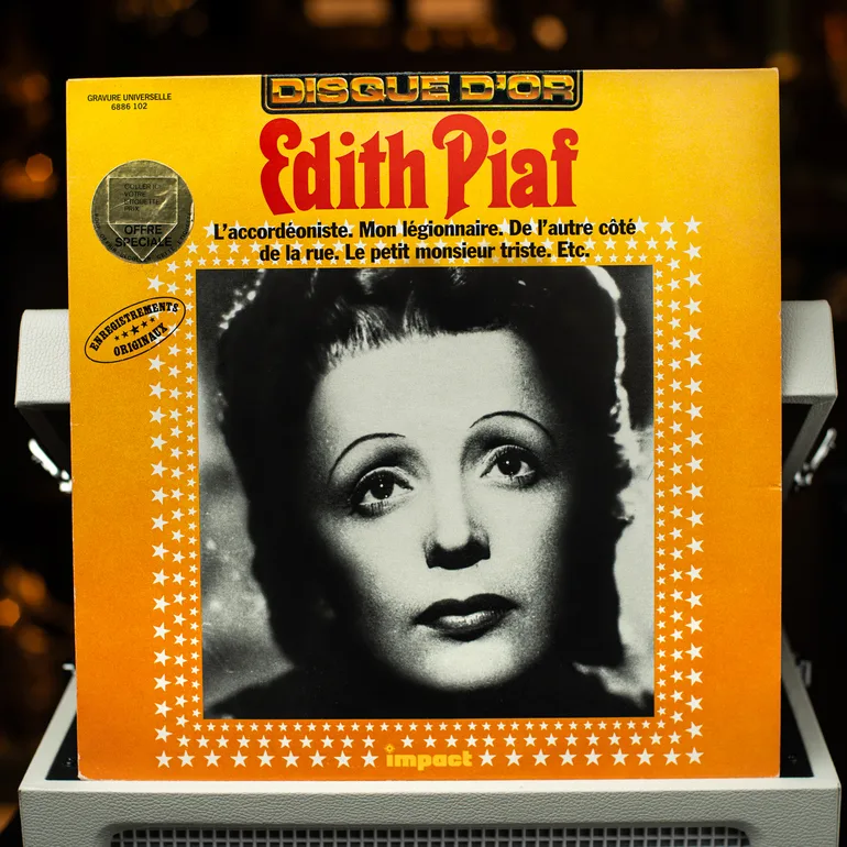 Вінілова платівка Edith Piaf – збірка найвідоміших композицій
