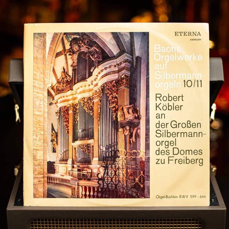 Пластинка Bach: Köbler an der großen Silbermannorgel des Domes zu Freiberg