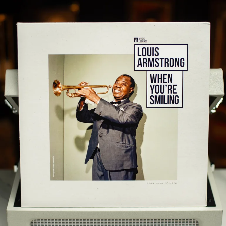Вінілова платівка Louis Armstrong — When You're Smiling