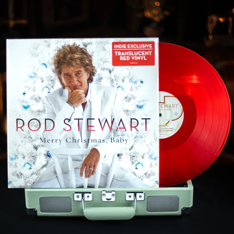 Rod Stewart — Merry Christmas, Baby: лімітований реліз на червоному вінілі