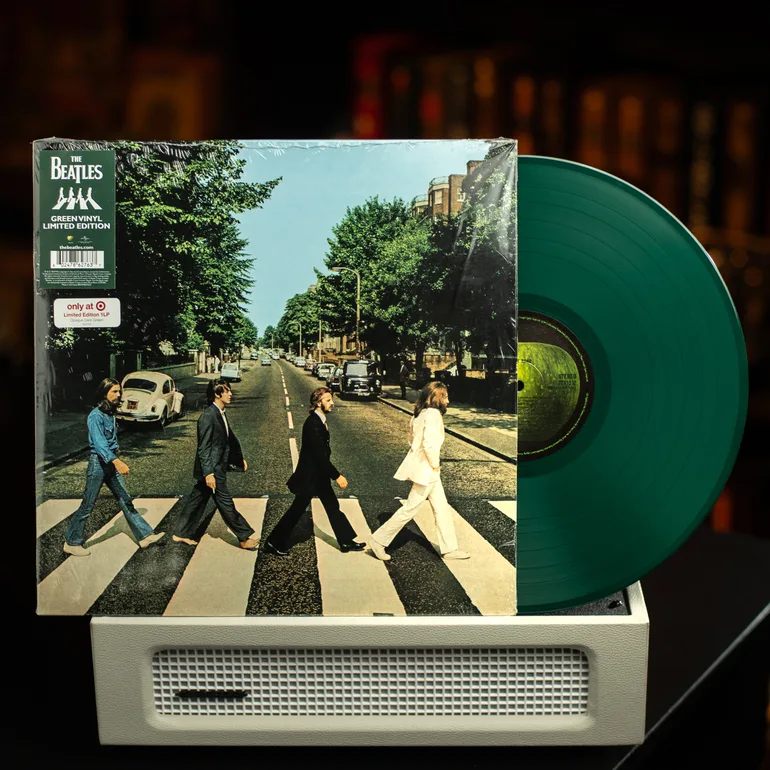 Лімітований вініл The Beatles — Abbey Road (Green Vinyl), зелений