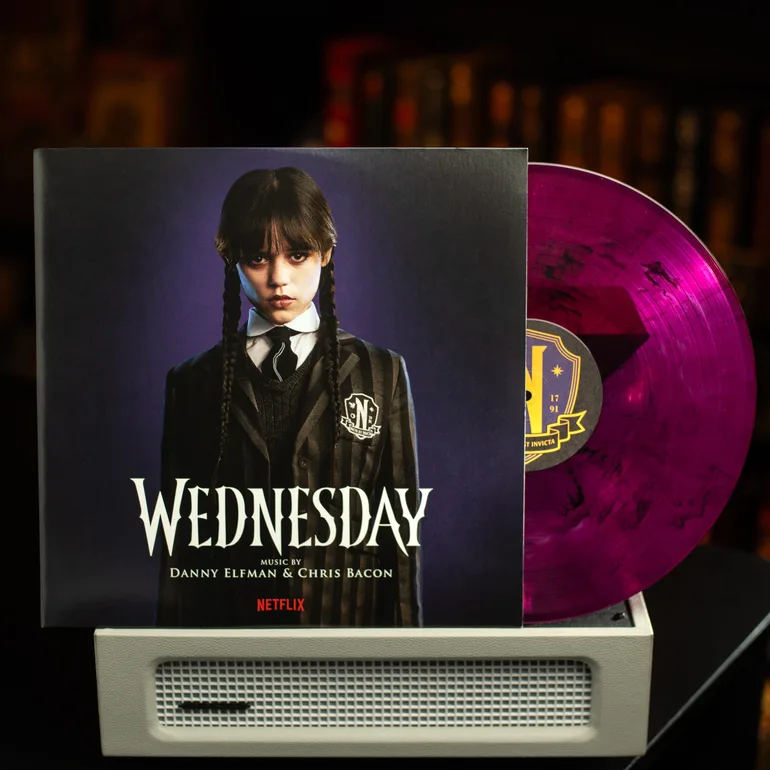 Лимитированный винил Wednesday — Music by Danny Elfman & Chris Bacon