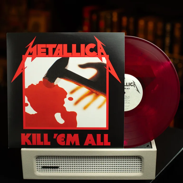 Лімітований вініл Metallica — Kill 'Em All (Engine Red)