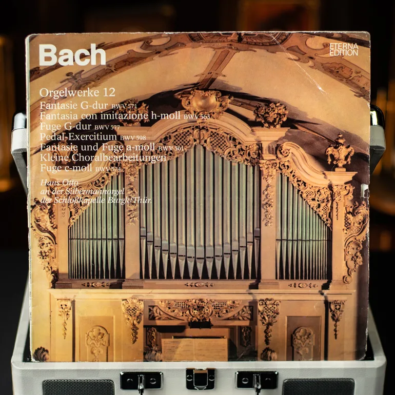 Вінілова пластинка Bach, Hans Otto – Orgelwerke 12