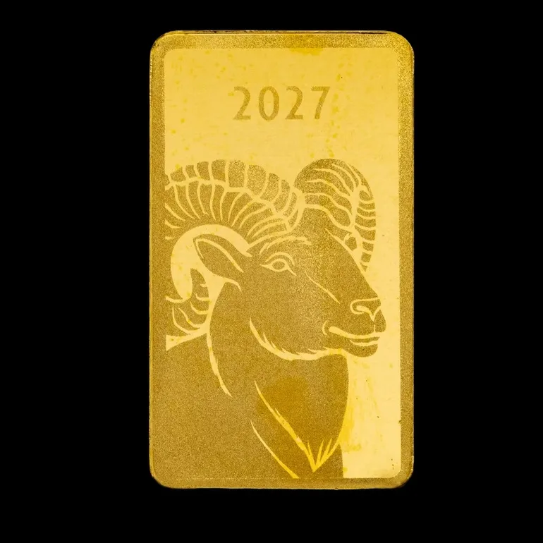 Золотий злиток PAMP Year of the Goat — колекційний предмет