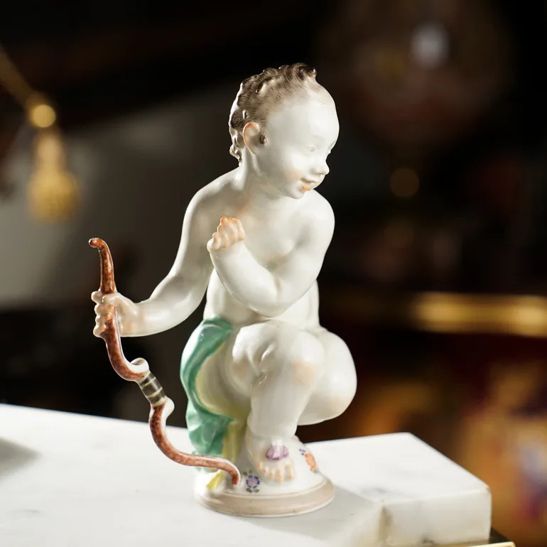 Порцелянова статуетка «Путто» — Meissen, Німеччина, 1924 рік