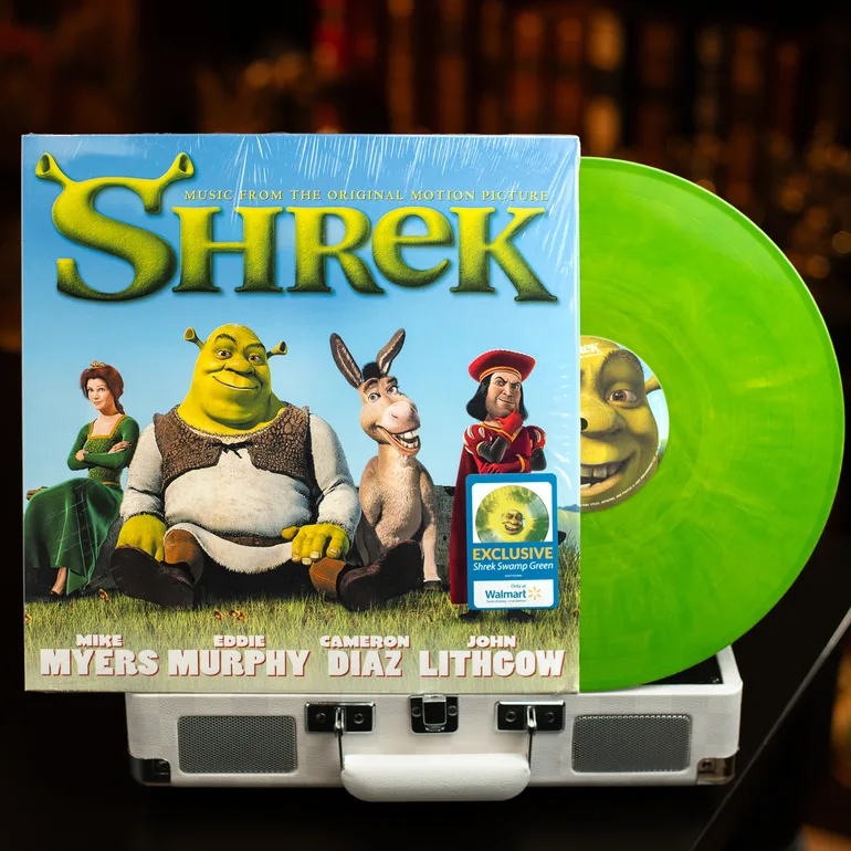 Вінілова платівка Shrek: саундтрек на зеленому вінілі, видання 2019 року