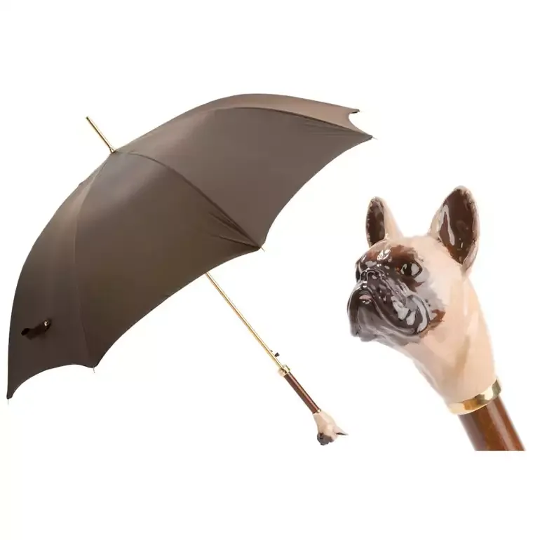 Чоловіча парасолька «French Bulldog» від Pasotti